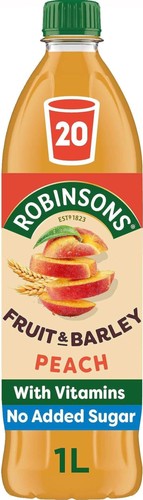 Fruit barley peach squash 1l - barley,