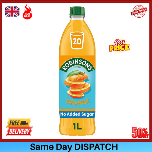 Robinsons orange squash - robinsons, 1l