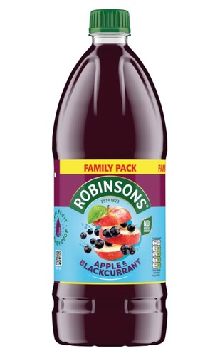 Robinsons apple blackcurrant - apple,