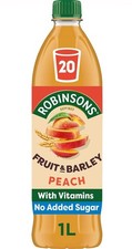 Fruit & Barley Peach Squash 1L